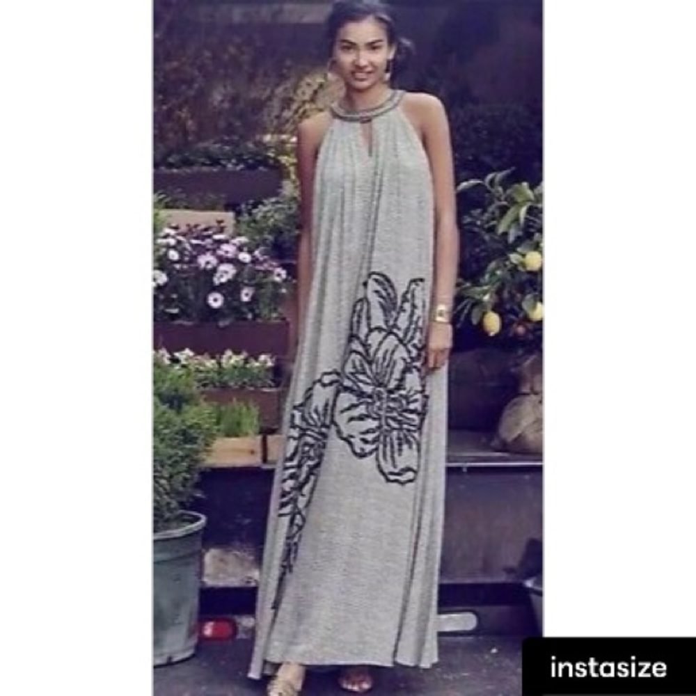 NWOT Anthropologie Ranna Gill embellished dress